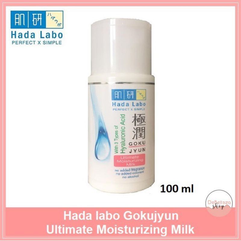 HADA LABO GOKUJYUN ULTIMATE MOISTURIZING MILK 100ML