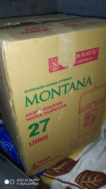 Maspion Arizona Drink Jar Montana Wadah Dispenser Tempat Air Minum 27 Liter Tebal