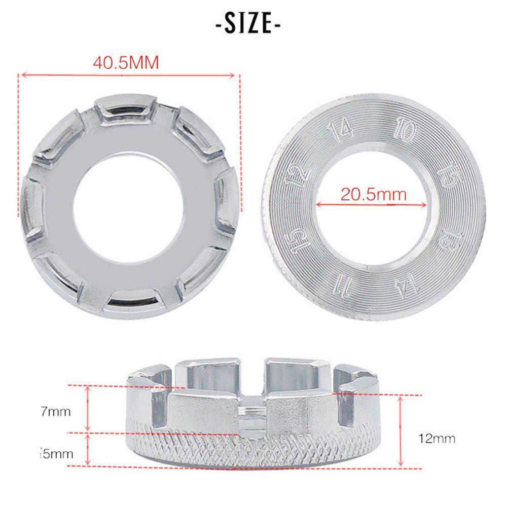 R-FLOWER Kunci Inggris Jari Sepeda Peralatan Bersepeda Tahan Lama Alat Perbaikan Spanner Hand Tools Wire Wrench