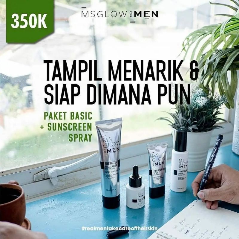 PAKET MEN LENGKAP MS GLOW