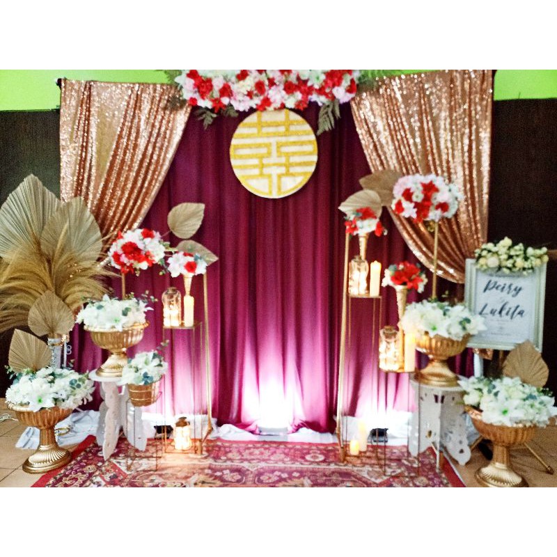 DP Sangjit Backdrop ( Sewa )