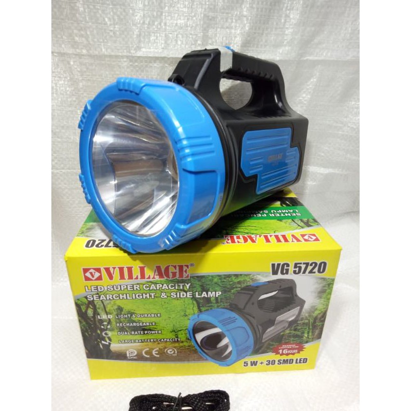 SENTER CHARGRE 5W 30SMD LED VILAGE VG 5720