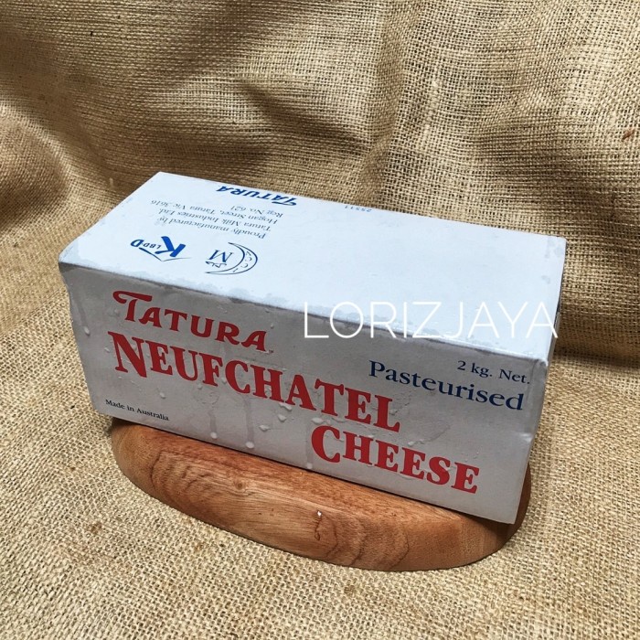 

Krim- Repack!! Cream Cheese Tatura Neufchatel Cream Cheese 1Kg -Krim.