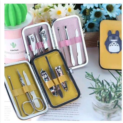 Manicure Pedicure Set Box 6 in 1 KARAKTER Alat Perawatan Kuku [MG44]