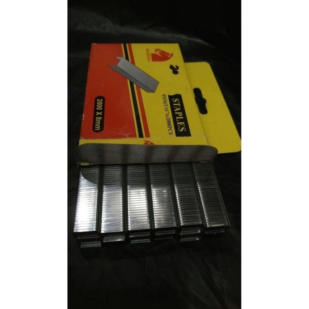 

Isi Staples Tembak 8Mm Refil Isi Staples Tembak Best Quality