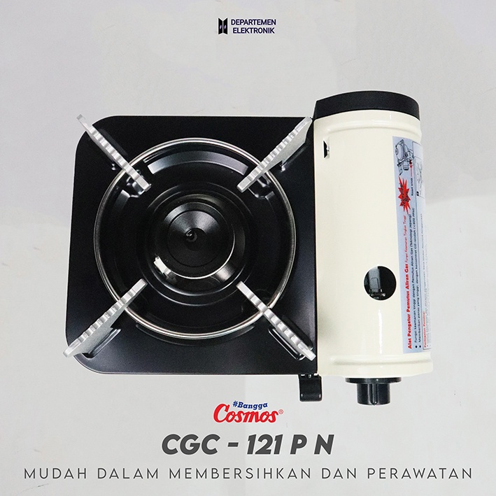 Cosmos CGC 121 P N – Kompor Gas Portable NEW MURAH BANGET / GARANSI RESMI