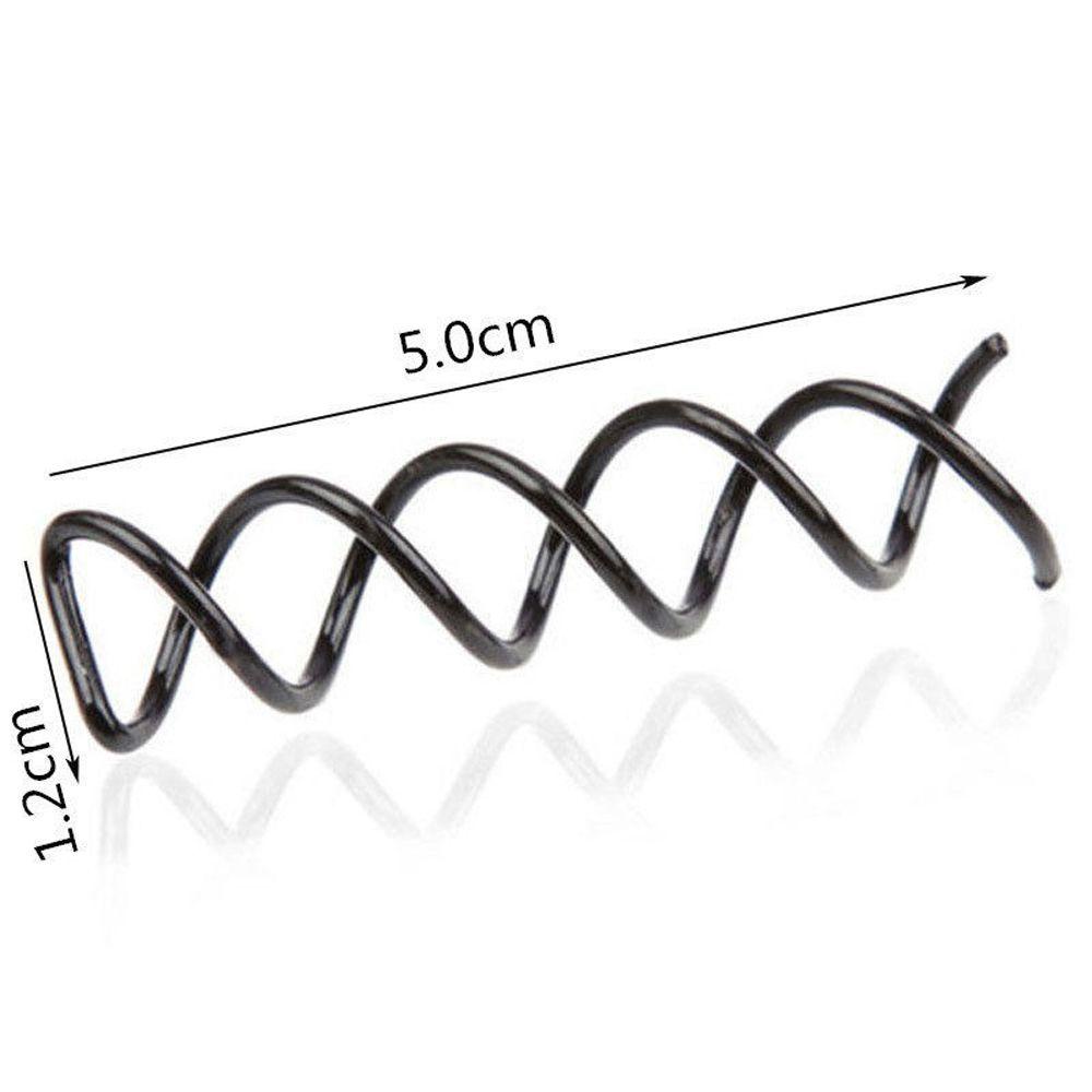 Nickolas1 Jepit Rambut Fashion Hairdresser Twist Barrette Spiral Jepit Rambut Braider Swirl Spiral Headwear Twists Coils Screw Pin