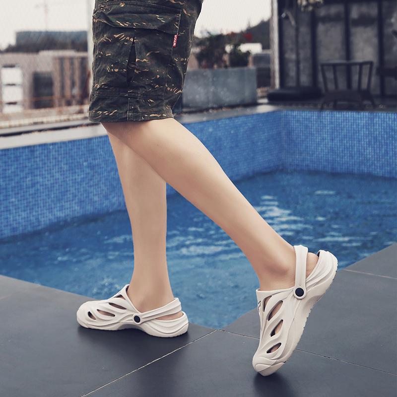 Sandal  Selop  Casual Model Crocs  untuk Pantai Shopee 