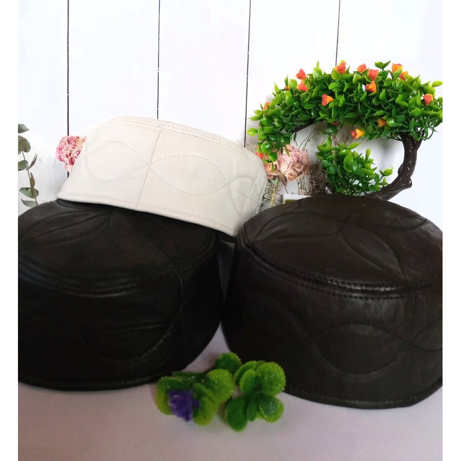 Peci Kulit/Kopeah Kulit/Topi Kulit Garut