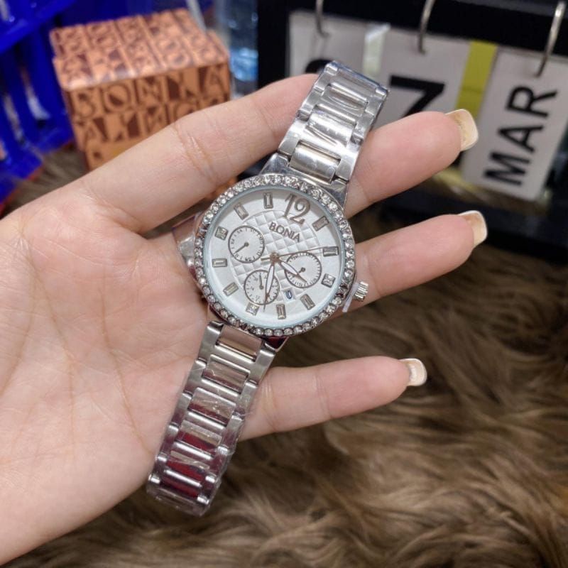 Trending Jam Tangan Wanita Bonia Stainliss Steel Jam Terlaris Wanita