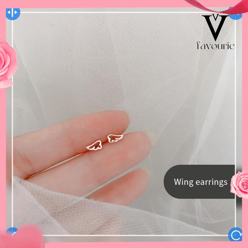 [COD]18K Emas anting korea Anting Tusuk untuk Wanita Aksesoris Fashion-FA