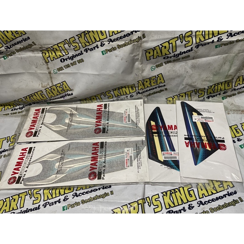 Striping rx king 2007 biru original