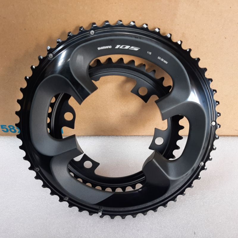 Chainring Gir shimano 105 R7000 11 speed rasio 50t 52t 53t 39t 36t 34t bcd 110 via Japan bisa pasang