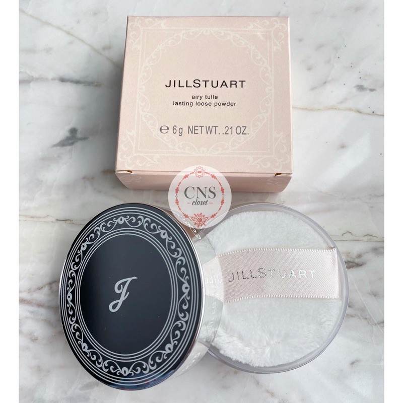 Jill Stuart Air Tulle Lasting Loose Powder - travel size 6gr (bedak tabur)