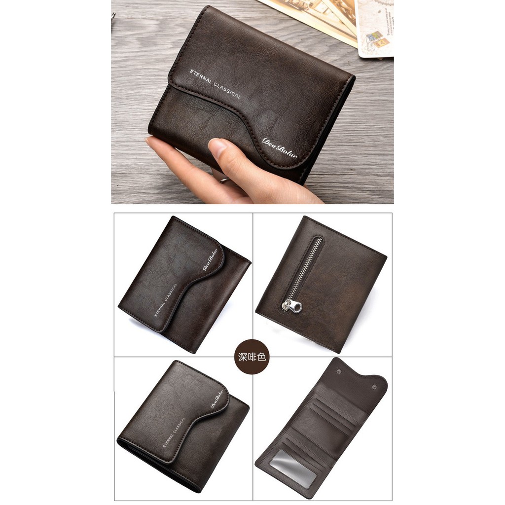 Dompet Lipat Kulit Pria Dompet Deabolar K3202-2 Nice