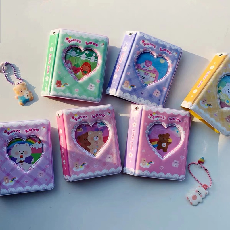 Buku Album Foto Polaroid Mini 3 &quot;Motif Beruang Lucu