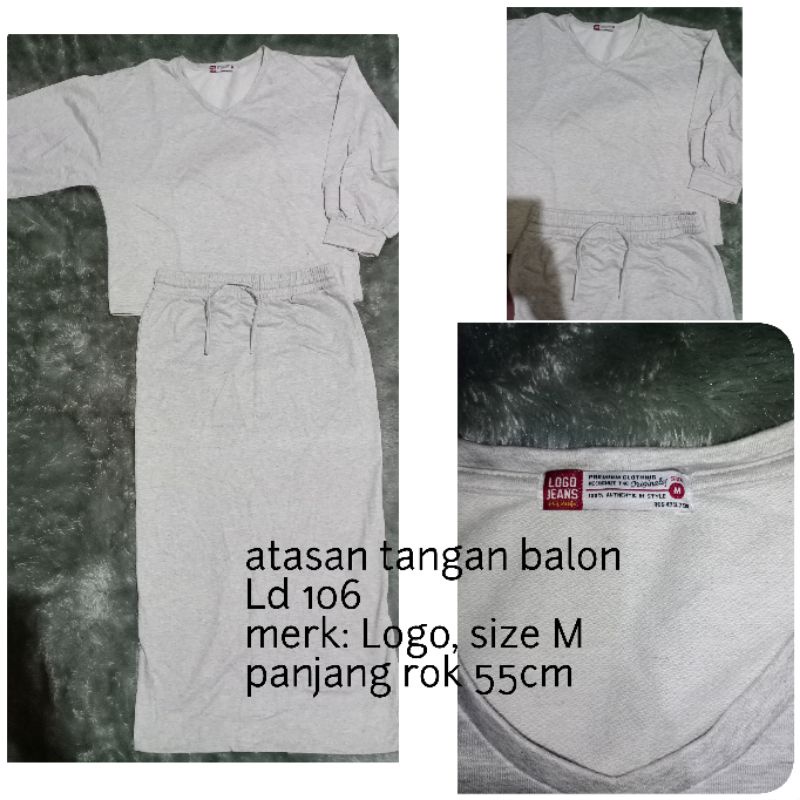 PreLove Logo jeans set grey #Prelove #logo #set