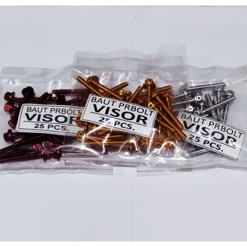 Baut Visor Baut Windshield Model Probolt Nmax,Aerox,Lexi,Adv