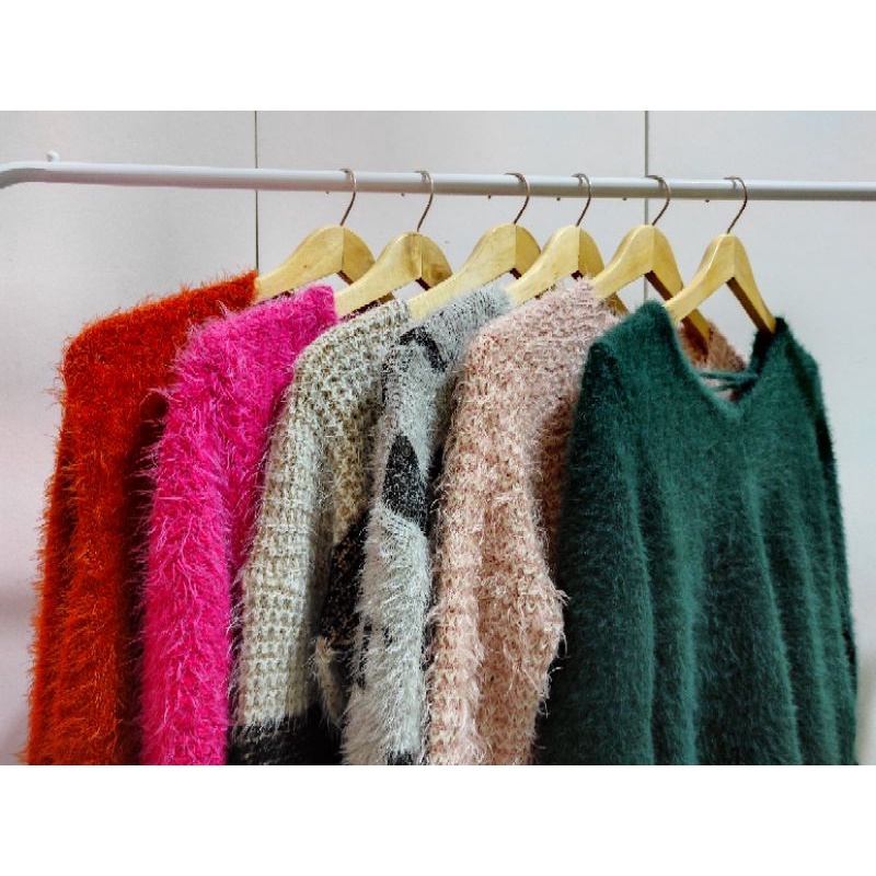 SWEATER FUZZY/ OUTER FUZZY/ BLOUSE FUZZY
