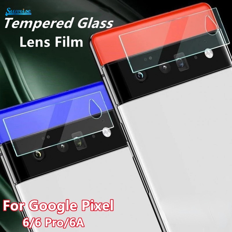 Pelindung Lensa Kamera Belakang Tempered Glass 2.5D Anti Gores Bebas Gelembung Untuk Google Pixel 6 / 6 Pro / 6A