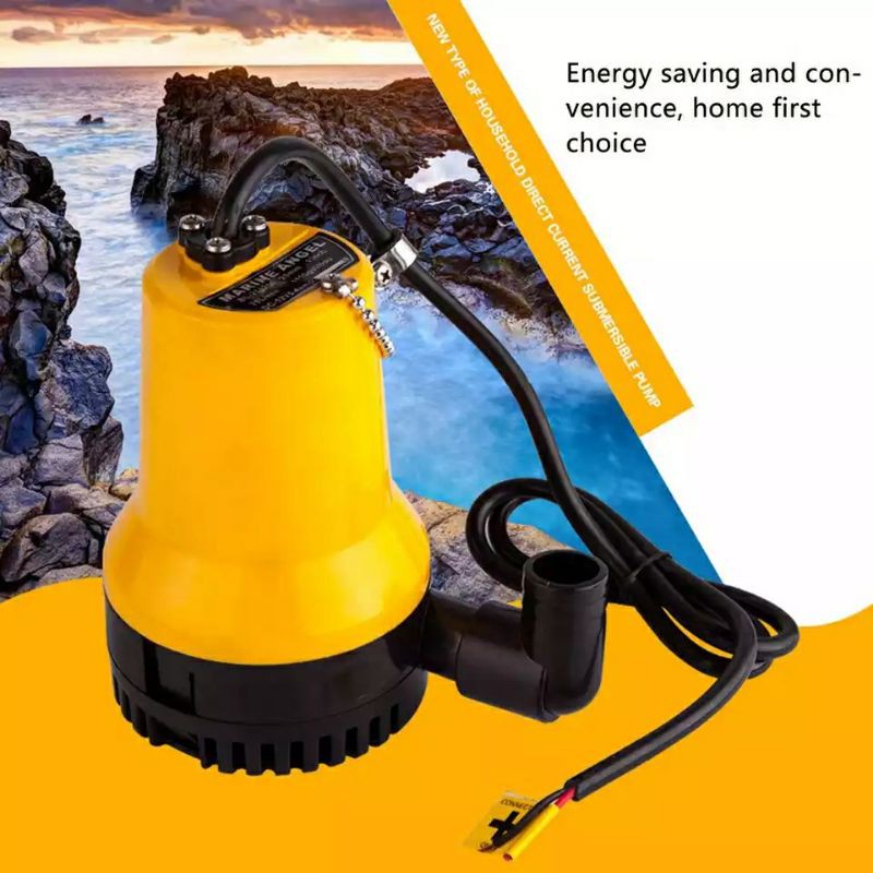 Pompa Air Celup Sunsun Bilge pump DC 12V Submersible Rendam Kolam ikan Sawah Kapal 12 Volt