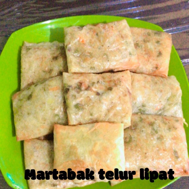 

martabak telur lipat
