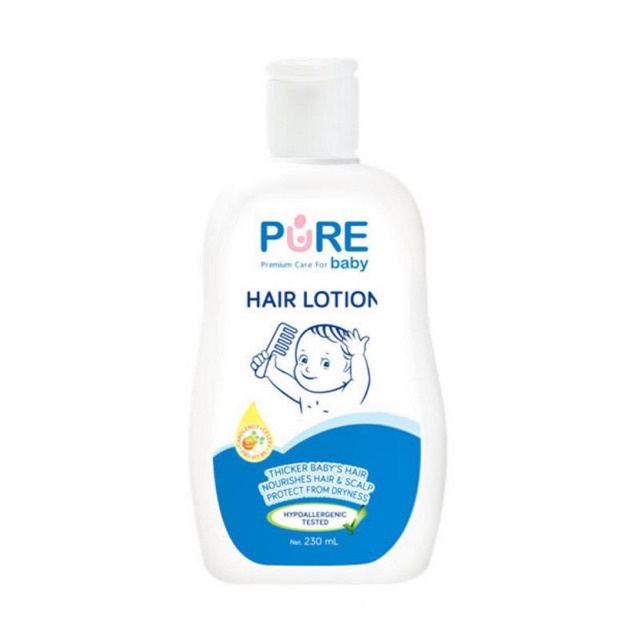 Promo!!! Pure Baby Hair Lotion 80ml 80 ml 230ml / Pure Hair Lotion 80ml 230ml 230ml