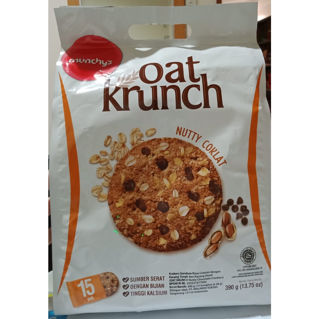 Oat Krunch Nutty Coklat / Oat Krunch Mix Nuts /nutty Chocolate 390g