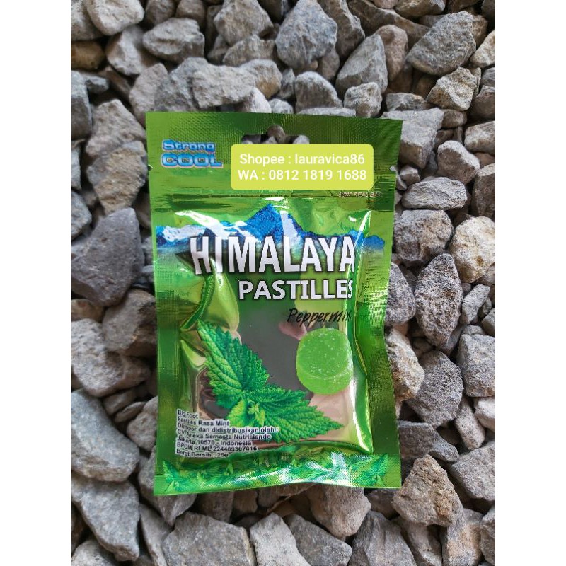 

HIMALAYA PASTILLES PEPERMINT (HARGA/DUS)