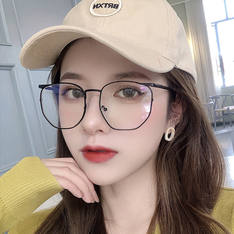 (YUZHU) COD Kacamata Bingkai Persegi Gaya Ulzzang Korea Untuk Wanita