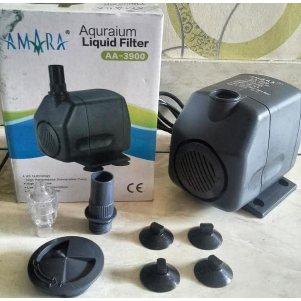 WATER PUMP AQUARIUM TIPE 3900 / FILTER KOLAM KEDALAMAN 3 METER / MESIN FILTER / MESIN POMPA