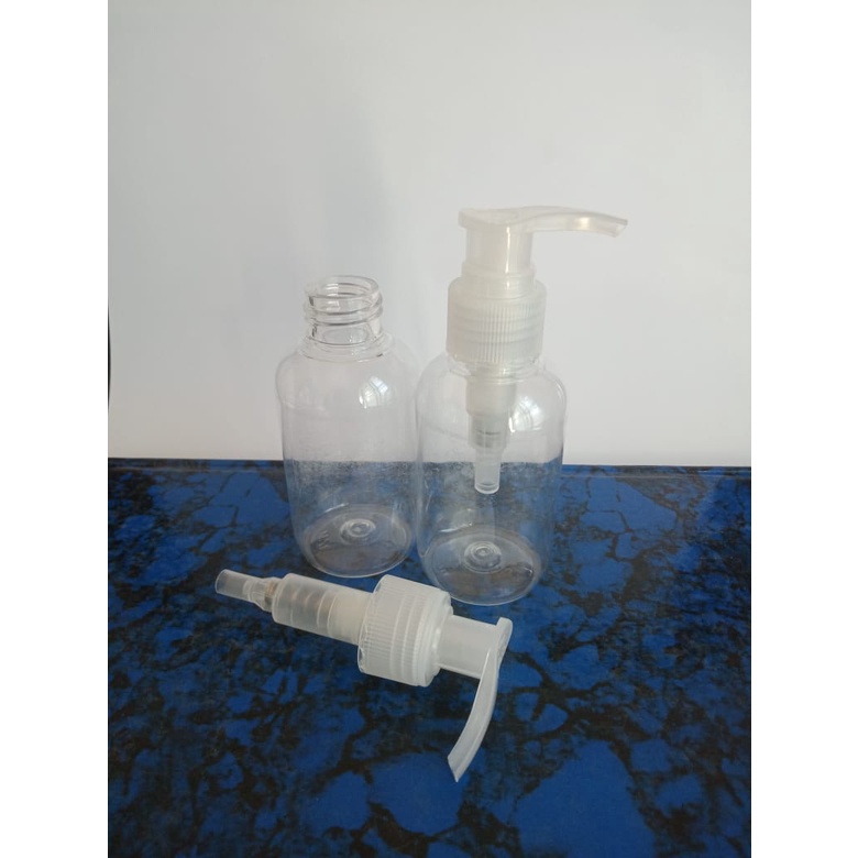 { paket isi 10pcs } BOTOL SBR  100ML PUMPLOTION NATURAL BODY NATURAL