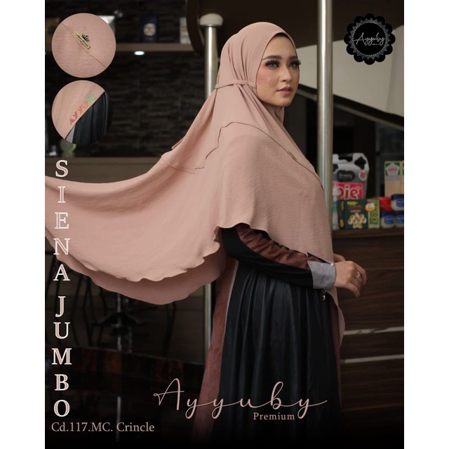 Hijab Instan SIENA JUMBO ORIGINAL AYYUBY Hijab