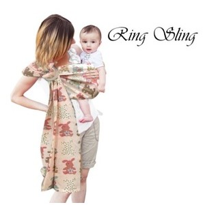 PETITE MIMI Ring Sling Katun | Gendongan Bayi | Gendongan Rinsling | Gendongan Samping