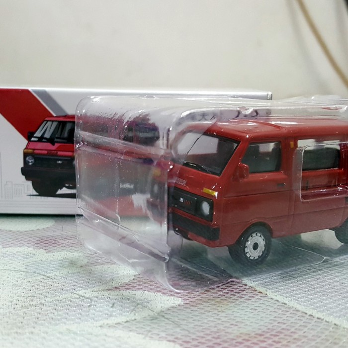 Diecast XCARTOYS Democratic Brand - Daihatsu Hijet 1000 Merah Skl 1:64