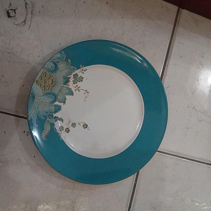 ;&;&;&;&] PIRING CEPER MOTIF BATIK PIRING SAJI PIRING KUE MURAH KERAMIK