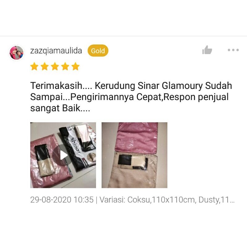 Kerudung Kondangan Shinar Glamour Jilbab Segiempat Murah Fashion Hijab Part 2