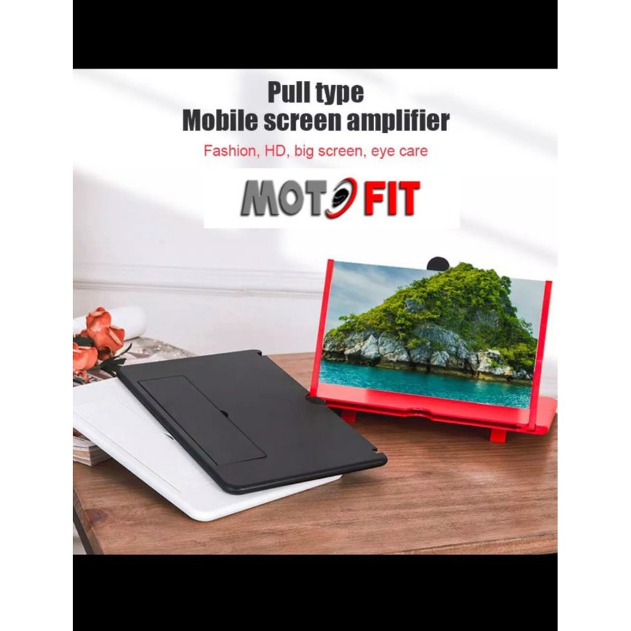 eyes helpful foldable universal screen magnifier phone holder layar