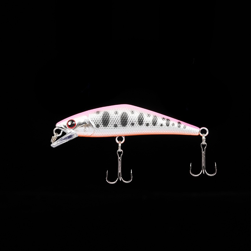 1Pcs New Sinking Minnow Fishing Lure 6.5cm 5g Swimbait Bass Wobbler Kail Ikan Kecil Memancing Kait