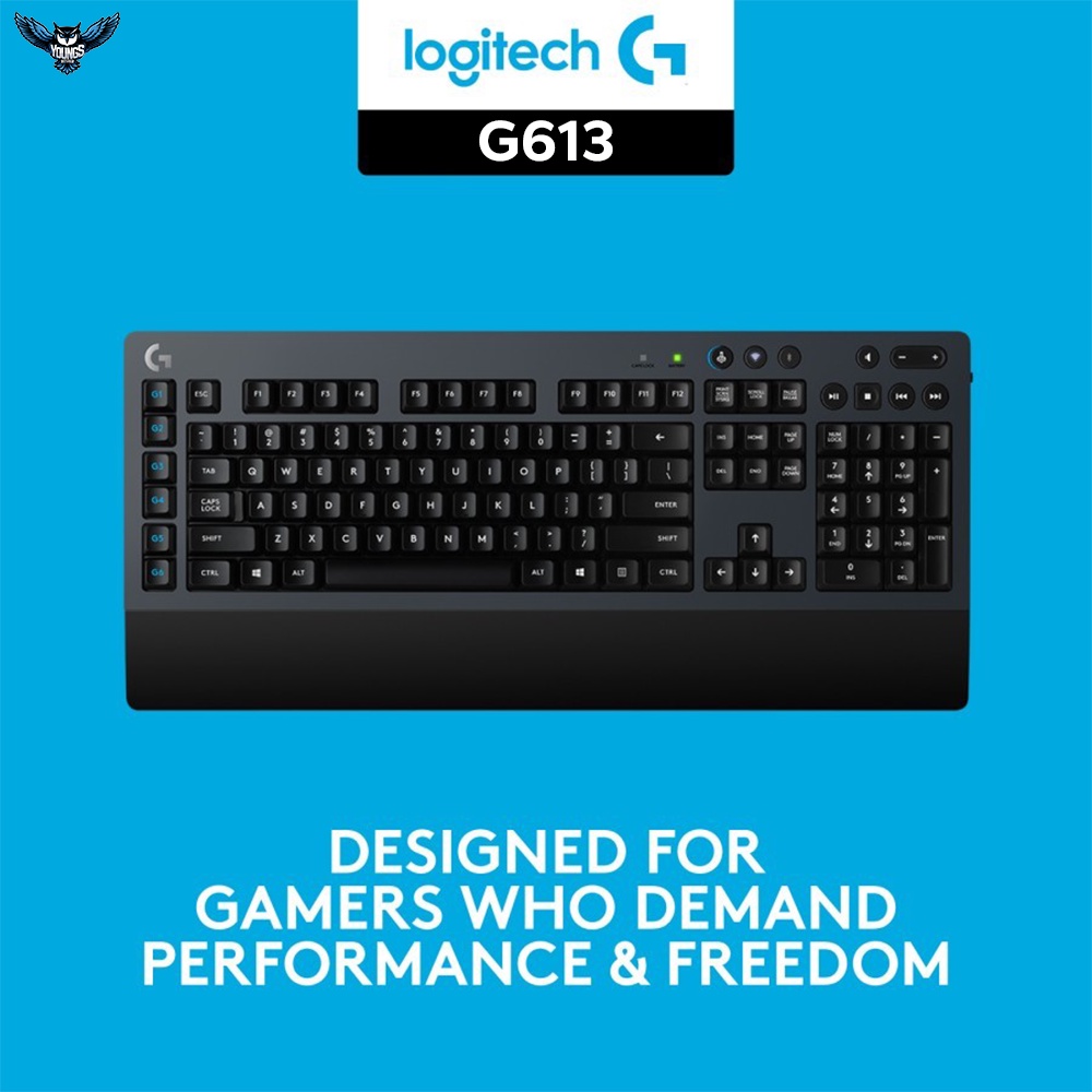 Logitech G613 Keyboard Gaming Wireless Mechanical