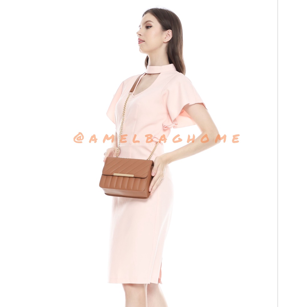 AMELBAGHOME - LARISA BAG Tas Wanita Terbaru - Tas Selempang Wanita - Shoulderbag &amp; Hanbag Fashion