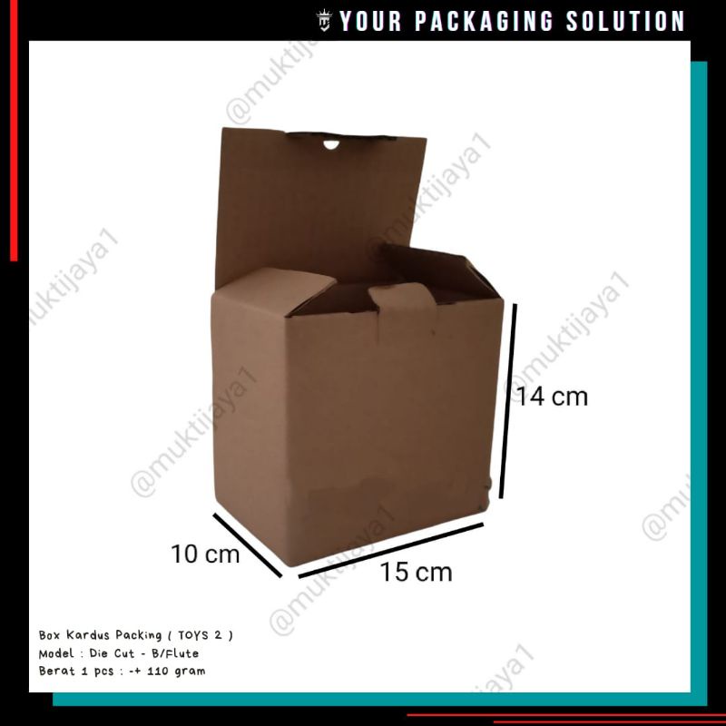 

Box Toys 2 • 15x10x14cm • Kotak/ Kardus/ Karton