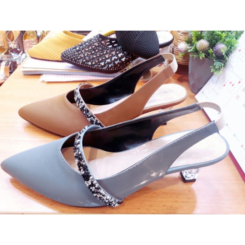 haigh heels kaca slop charles&keyte 4cm