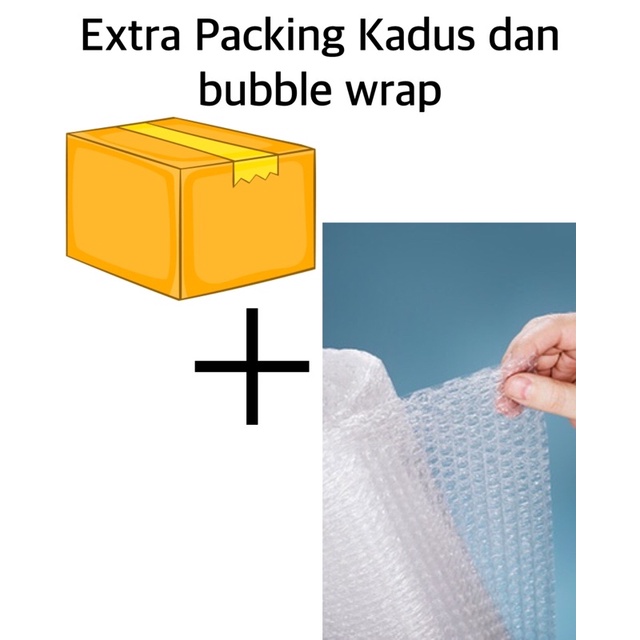 

Extra Packing Produk Bubble dan Kardus