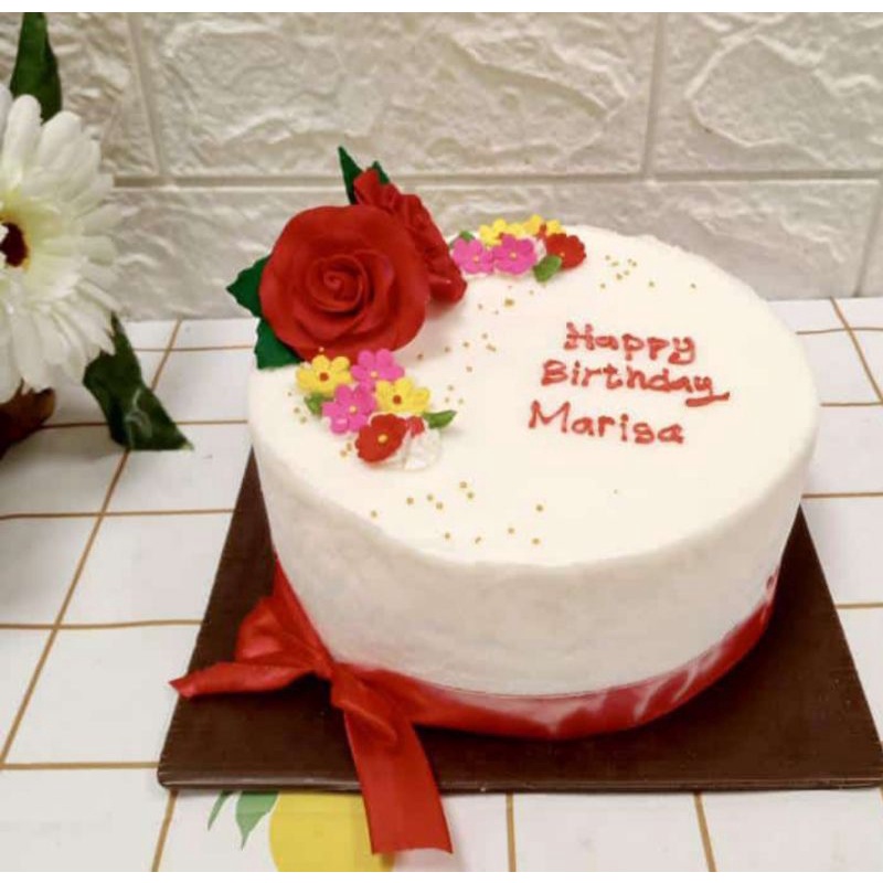 

Es krim tart sweet rose untuk pasangan/anniversary