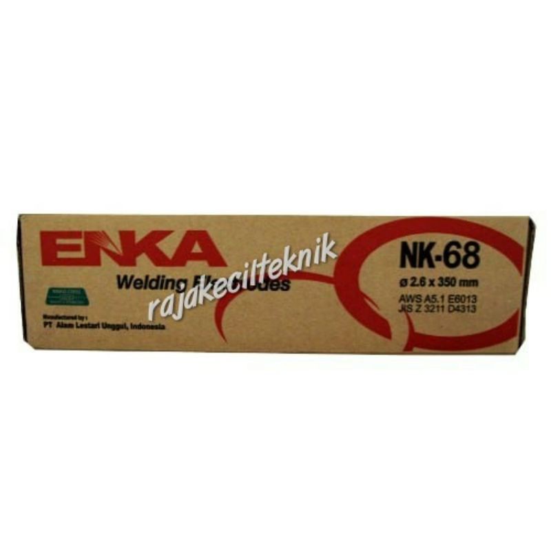 Kawat Las Nikko AWS E6013 NK-68 uk 3.2mm dus