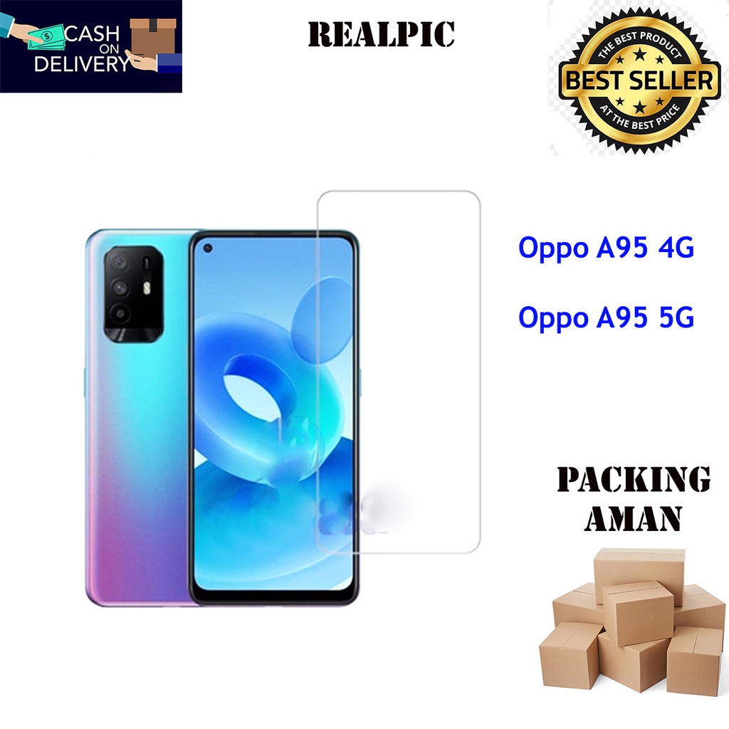 Tempered Glass Oppo A95 4G OpScreen Protector Anti Gores