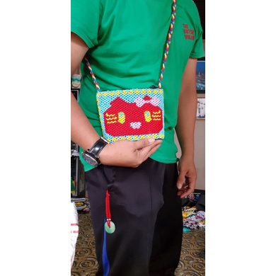 TAS MANIK KHAS KALIMANTAN/SELEMPANG HELLO KITTY