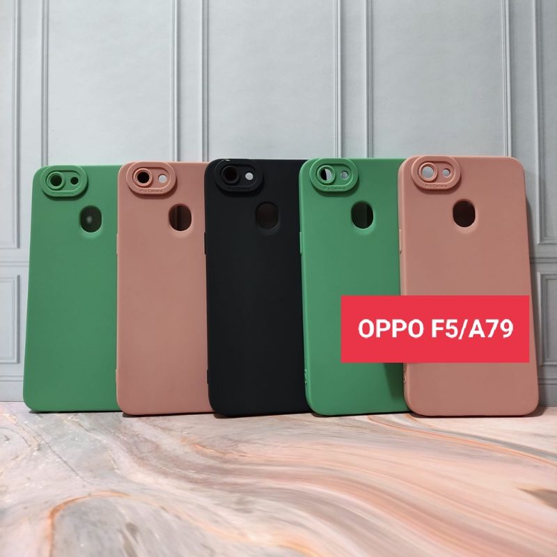 Soft case/slikon/kondom terbaru macaron pro camera/kamera type Hp Oppo F5/A79