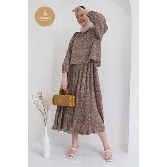 AYANA DRESS D’Amora Nursingwear M Choco